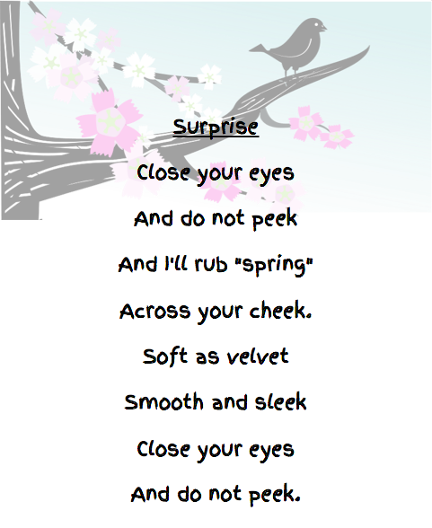 A spring poem for K or Grade 1. Included is a fun egg activity.