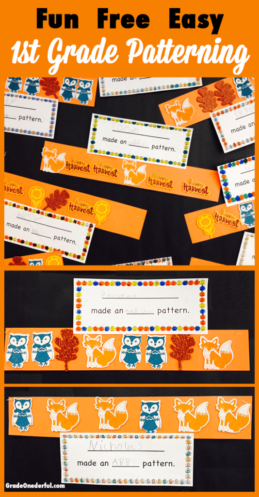 My Favourite Pattern Math Lesson!