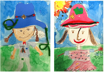 Book Review: Mr. Zinger's Hat. Drawing your own hat