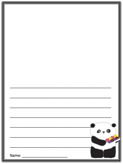 Please, Mr. Panda book review with free activities: Writing printable, two crafts, cute video. GradeONEderful.com