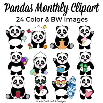 https://www.teacherspayteachers.com/Product/Panda-Bear-Clipart-for-All-Seasons-Includes-BW-1134347