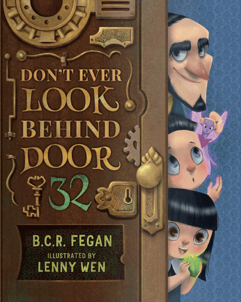 Book Review and Free Activities: Don't Ever Look Behind Door 32. You don't want to miss this book. Get a set of matching number cards, too! http://amzn.to/2HKKJxx