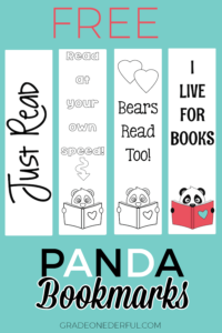 Free Panda Bookmarks