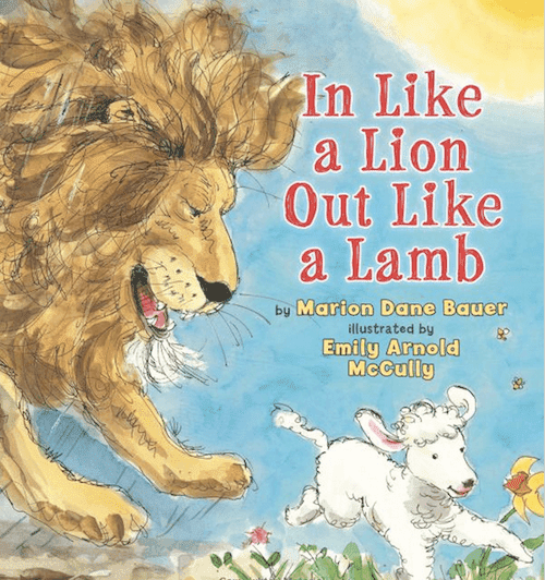 In Like a Lion Out Like a Lamb book review and activities for the primary grades