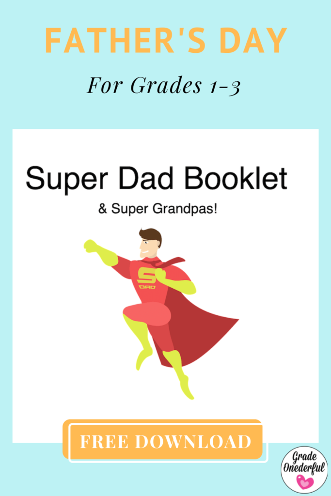 Super Dad Freebie!