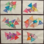 Triangle Art for First Grade