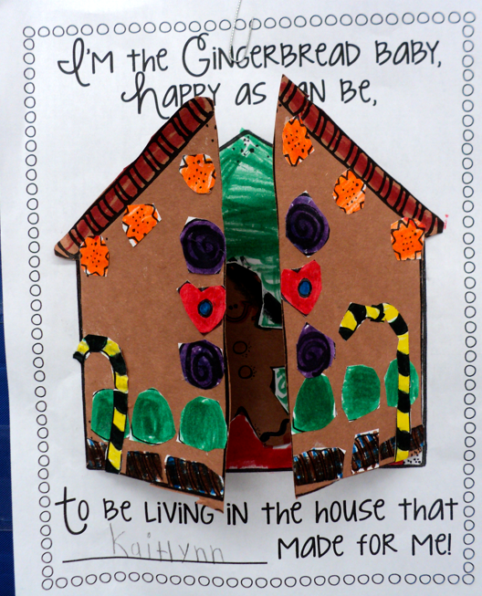Grade ONEderful: Gingerbread houses