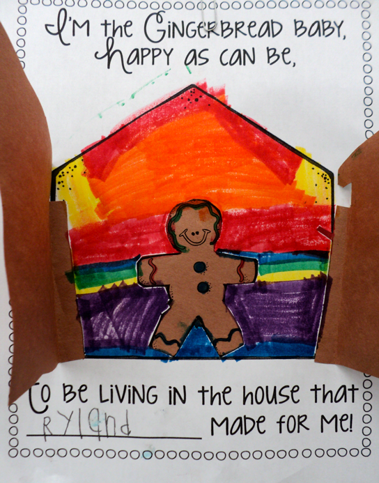 Grade ONEderful: Gingerbread houses