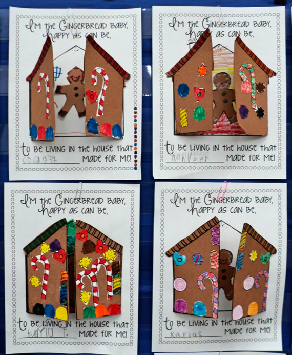 Grade ONEderful: Gingerbread houses