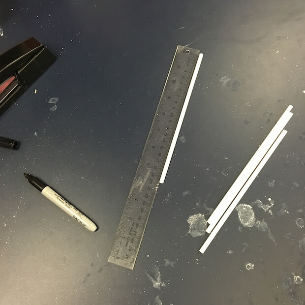 Making cubes with fast drying clay and drinking straws. GradeONEderful.com Making cubes with fast drying clay and drinking straws. GradeONEderful.com