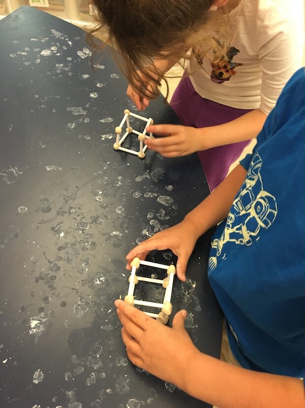 Making cubes with fast drying clay and drinking straws. GradeONEderful.com Making cubes with fast drying clay and drinking straws. GradeONEderful.com