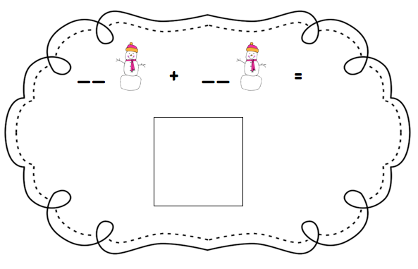 Snowmen Fact Family booklets for first and second grade.