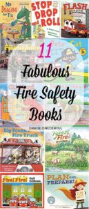 Roundup of 11 fire safety books for young children