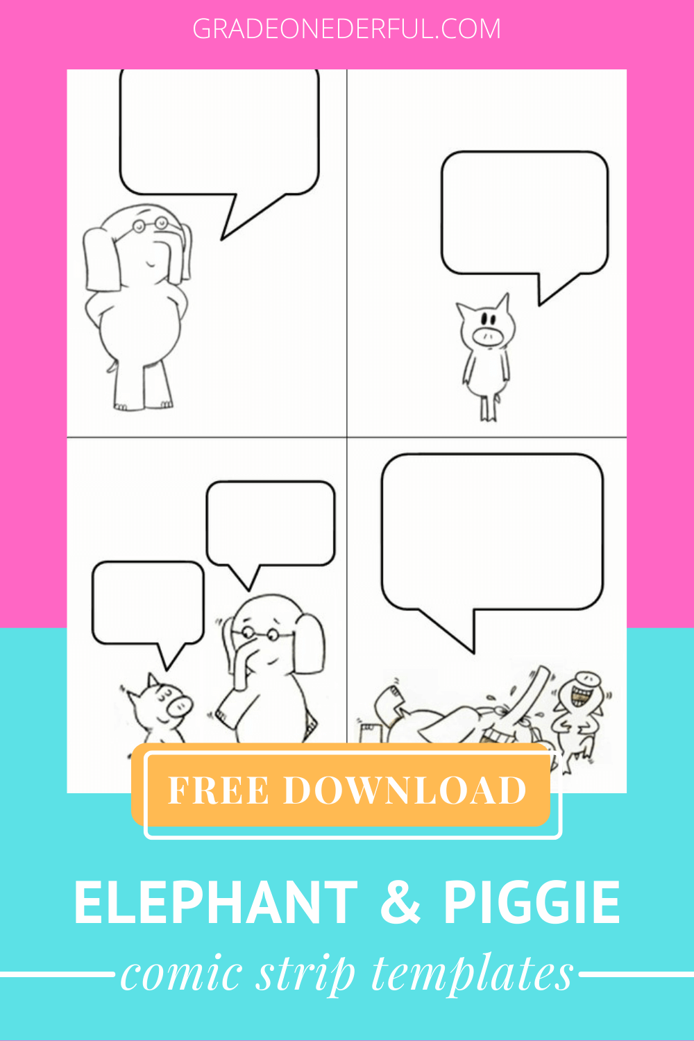 It's an Elephant and Piggie Fest!! » Grade Onederful