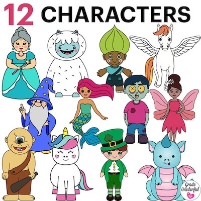 Fantasy-themed activities for primary students